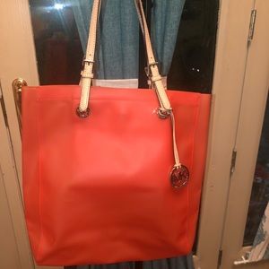 Michael Kors Orange Jelly Tote